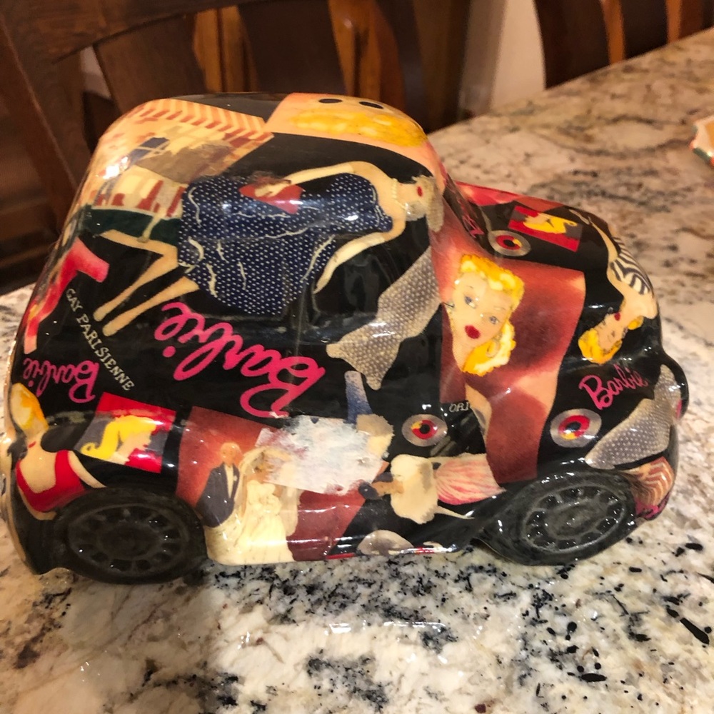 Vintage Barbie novelty car
